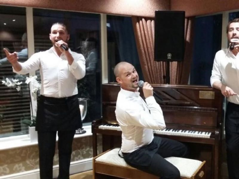 the fantastic singing waiters